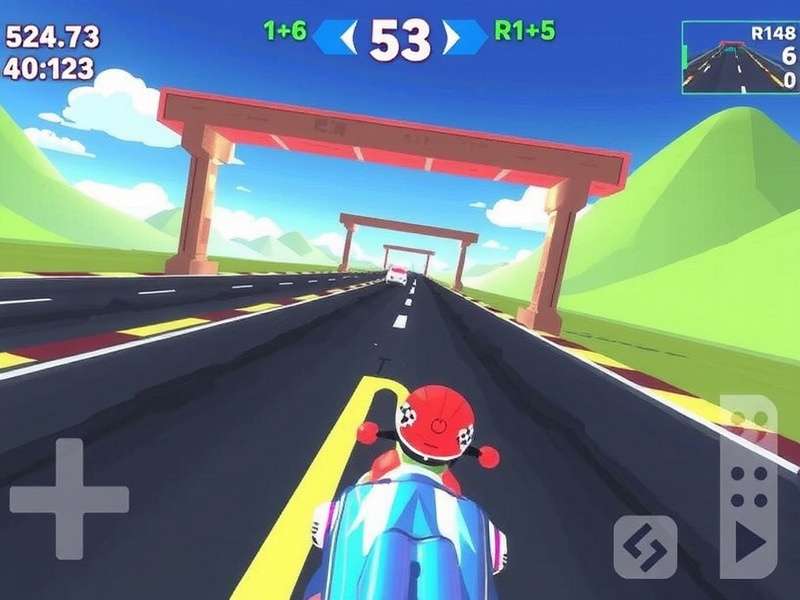 Speedy Racer Supreme Gameplay Screenshot